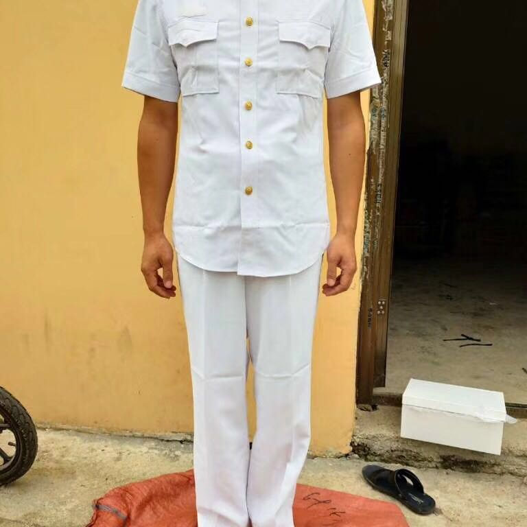 Brand New Sea White Summer Short-Sleeved Shirt Men's Quick-Drying Breathable Summer Long Shirt Short-Sleeved Shirt