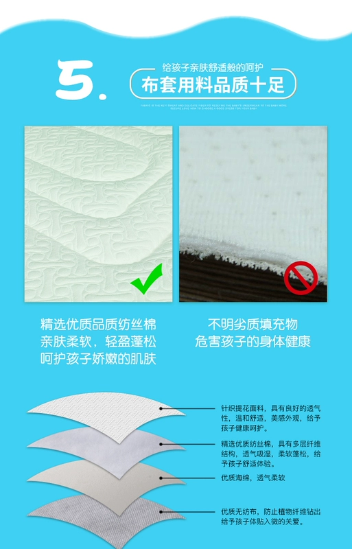 Lính gác núi thiên nhiên loài cây cọ cọ mat thanh niên trẻ nệm 1m 1,2m 1,5 m có thể được tùy chỉnh - Nệm