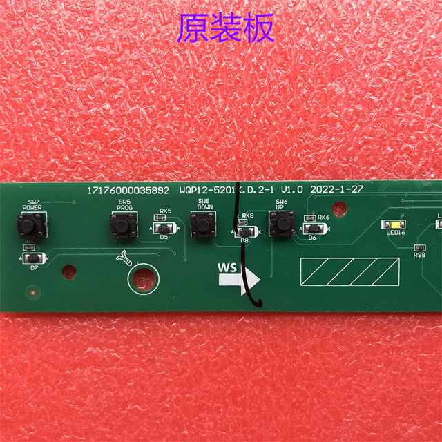 Wqp12-5201K.D.2-1 Display Board Touchpad Is Suitable for Midea Dishwasher Control Board