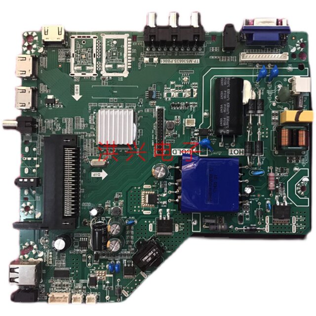 Original LCD TV TP.MS3663S.PB801 motherboard physically photographed and tested ready for delivery