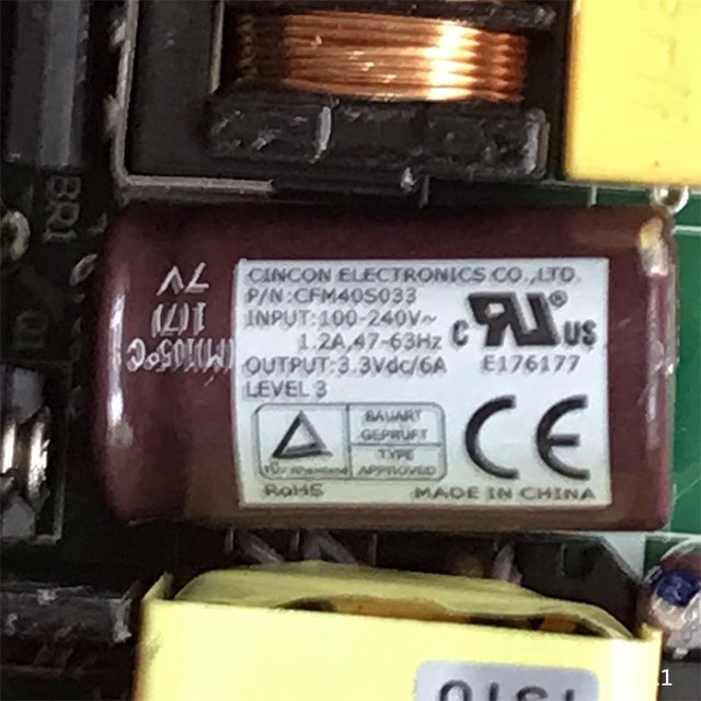 Original Network Switch Router Cfm40S033 Power Board 3.3V6A