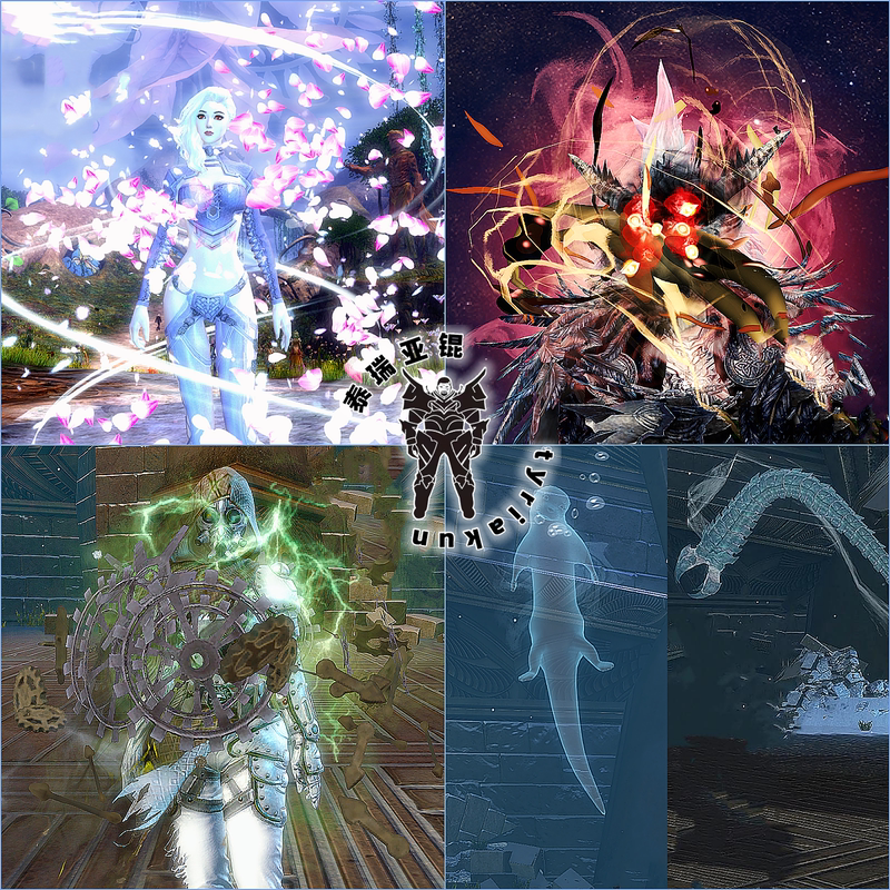 Guild Wars 2 Imperial Ivy Seedlings, Sakura Possessed Rotating Clockwork Ground Worms, and the Blessing of the Golden Otter