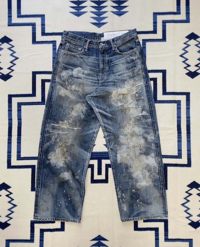 Society Chang Nelghbdrhodd 24Ss Savage Dp Wide Washed Nbhd Cow King Jeans 14oz