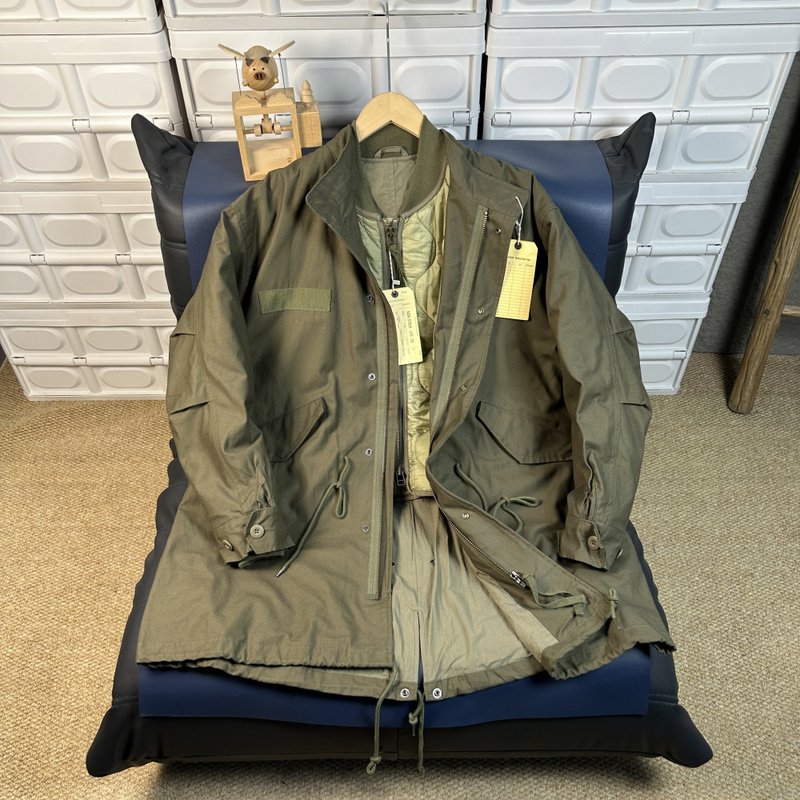 So Cool! Detachable Two-Piece Set! M65 Heavy-Duty Washed Cotton Autumn and Winter Men's Mid-Length Parka Jacket So Cool! Detachable Two-Piece Set! M65 Heavy-Duty Washed Cotton Autumn and Winter Men's Mid-Length Parka Jacket