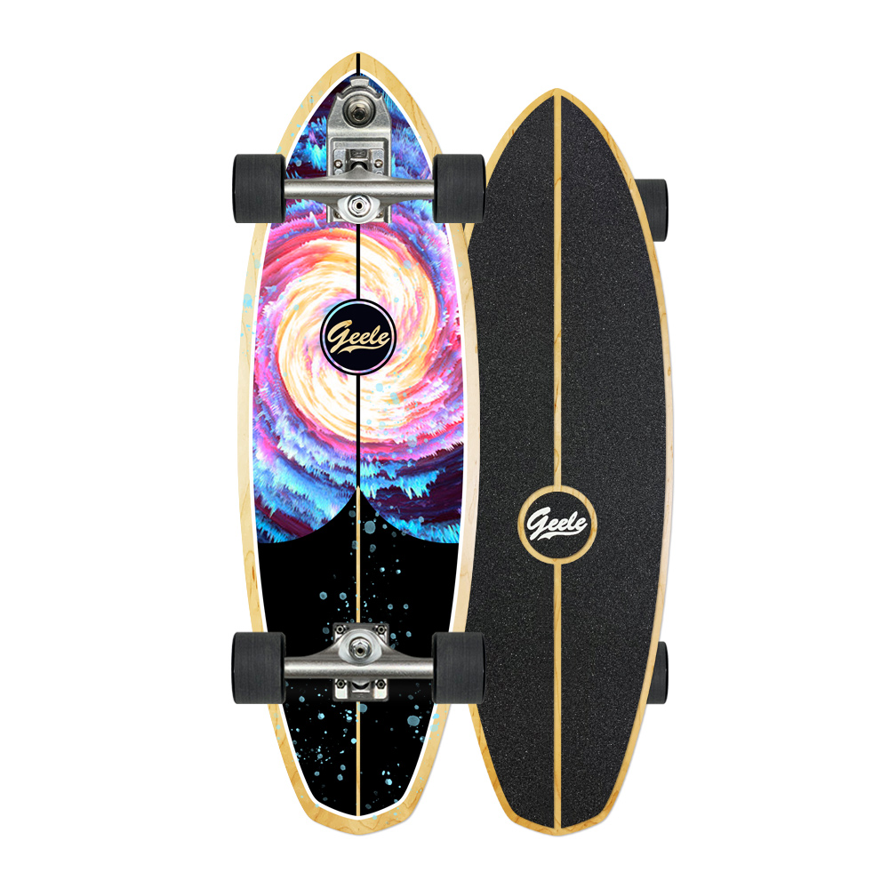 Geele Land Surfboard Carver yowV7 Professional Ski Practice Board Mock Surfing Training 32 inches