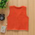 Áo khoác trẻ em trẻ em cung cấp đặc biệt khóa áo khoác vest bé trai nhung cotton vest mùa thu đông quần áo sành điệu cho be gái Áo ghi lê