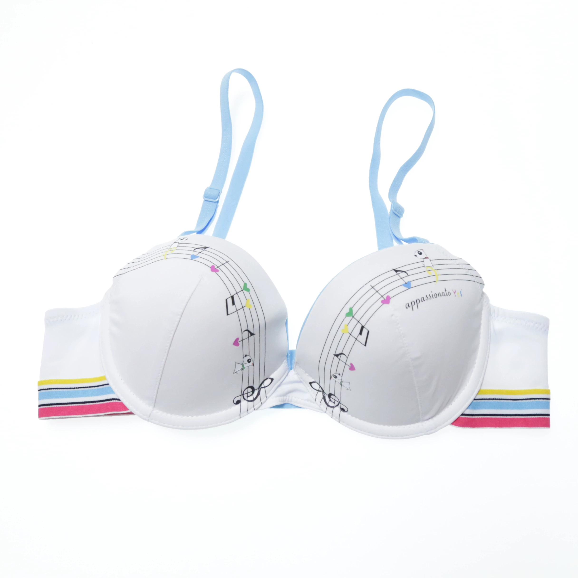 A-E2 Hàn Quốc single ye * home white note in áo ngực mỏng 75B - Strapless Bras