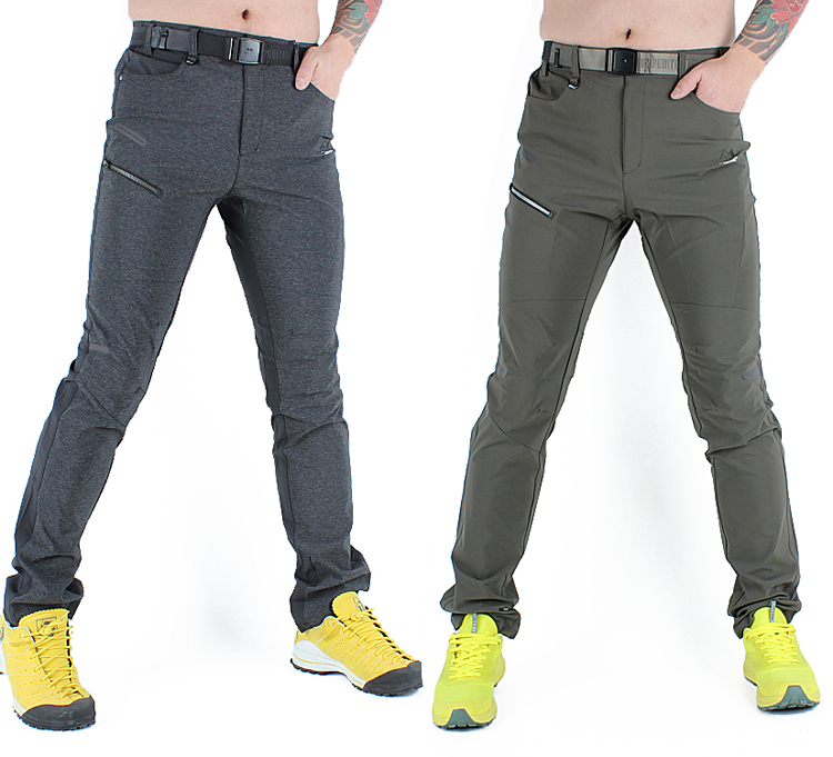 MONTPIC Summer Waterproof Outdoor Pants Men practise elastic splicing pants for men's breathable hiking trousers