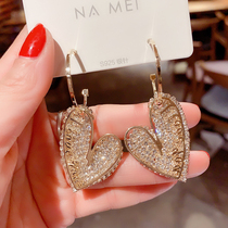 South Korean ultra-flashy and delicate earrings with luxury atmosphere earrings womens fashion personality superior temperament earrings