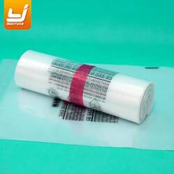 PE warning packaging bag self-adhesive bag transparent clothing express bag thickened 2842 foreign language