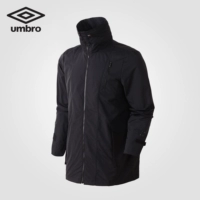 Umbro UMBRO 2018 mùa thu mới nam cao cổ áo cardigan thể thao trench coat áo khoác gió giản dị - Áo gió thể thao áo khoác gió nam nữ