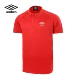 Nhanh tay làm khô quần áo Umbro đích thực quần áo nam thấm mồ hôi thể thao và giải trí thể thao rắn màu áo polo ngắn tay - Áo polo thể thao