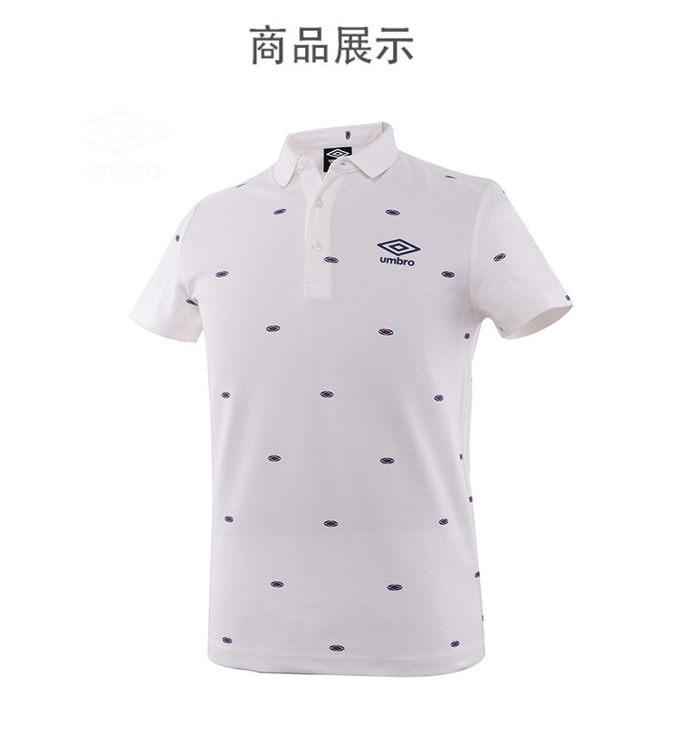 Umbro Umbro áo sơ mi nam tay ngắn đích thực của Umbro 2018 hè mới kinh doanh bình thường nam UCC63101 - Áo polo thể thao áo polo uniqlo