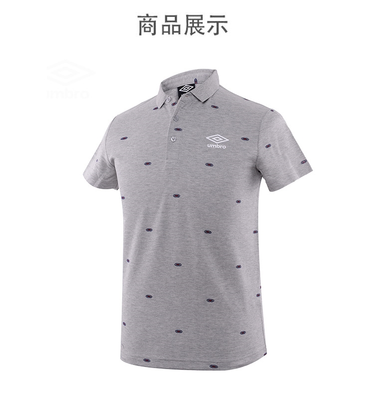 Umbro Umbro áo sơ mi nam tay ngắn đích thực của Umbro 2018 hè mới kinh doanh bình thường nam UCC63101 - Áo polo thể thao áo polo uniqlo