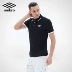 Umbro UMBRO quần áo nam đích thực 2018 mới thể thao giản dị áo polo ngắn tay thoáng khí - Áo polo thể thao
