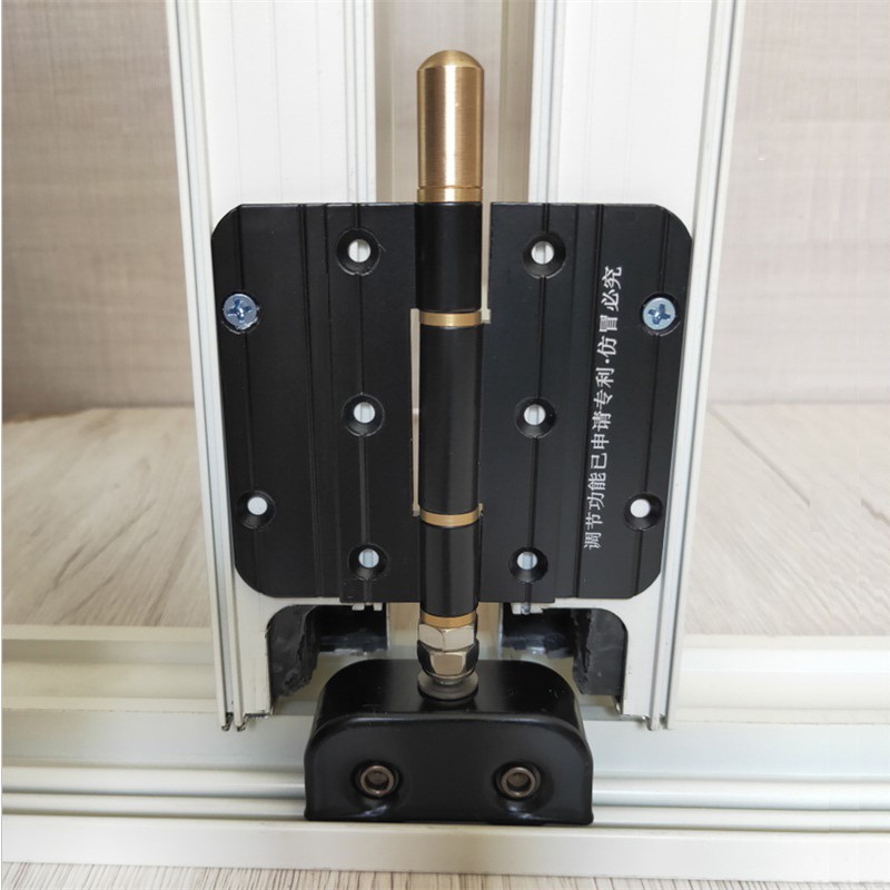 Folding Door Single Sheet Single Pulley Glass Door Universal Wheels Pushdown Wheels Five Gold Accessories Heavy Ramen Downwheel Ground Rail