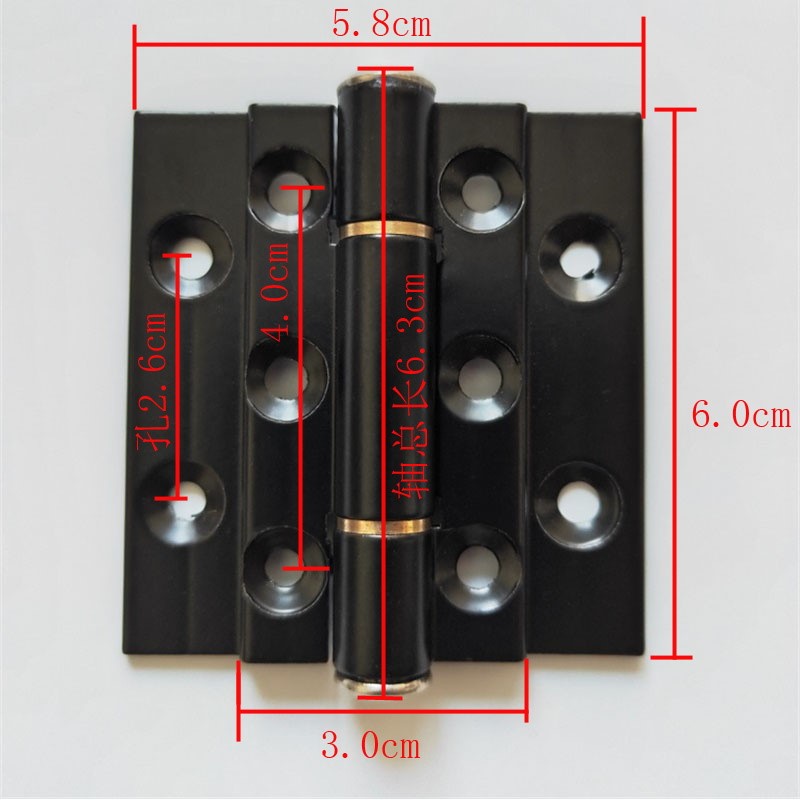 Old style folding door hinge hinge without lower rail glass door Dressing Room Loose Leaf Aluminum Alloy Door Hinge push-pull shifting door