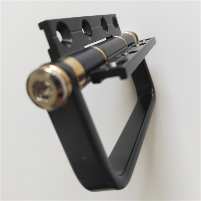 Folding door narrow door wooden door wooden door sliding glass sliding door hinge wooden door aluminium alloy Golden Gate hinge folding handle small wooden door