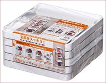 Japan imported Creative five-layer shoe rack simple plastic rack shoe boots storage rack multifunctional umbrella shelf