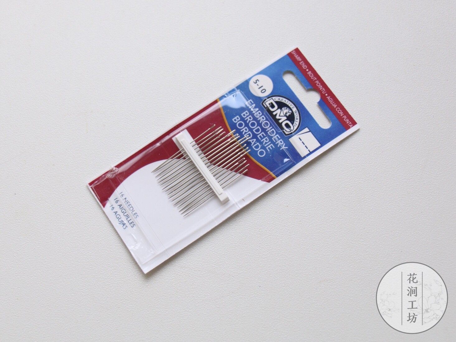 Huajian Workshop embroidery needle DMC France imported embroidery needle No 5-10 European embroidery needle