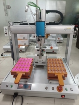 Fully automatic screw locking machine Desktop coordinate automatic screw locking machine Single-axis dual-station screw tightening machine equipment