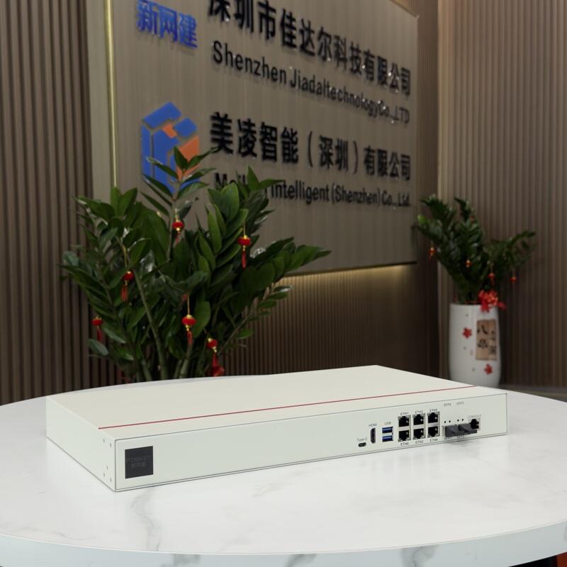 (H1Ikuai) Dual Power Supply, Dual System, Integrated 12Th Generation N100 10g Dual Power Ros Gateway