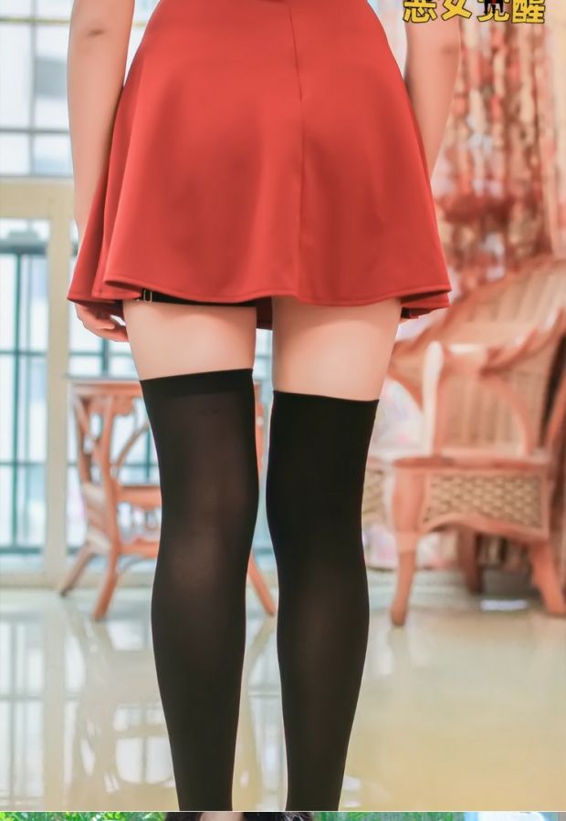 Đánh thức cô gái độc ác Mùa xuân và mùa thu của Học viện JK Gió trường 120D nhung đen dài đến đầu gối vớ cao đến đầu gối - Vớ vớ nike