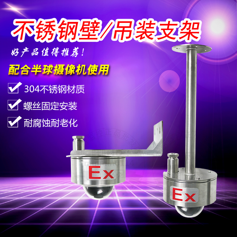 Sea Convisees Explosion Protection Hemisphere Stainless Steel Wall Mounted Hoisting Bracket DS-1695ZJ-X DS-1694ZJ-X
