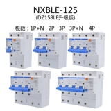 Zhengtai Leakage Electric Section Переключатель NXBLE-125 1P+N 2P 3P 3P 4P 80A 100A 125A CHNT