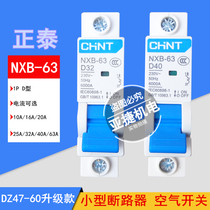 CHNT Chint Miniature Circuit Breaker NXB-63 1P D10 D16 D20 D32 D40 D63 D Type Air Open
