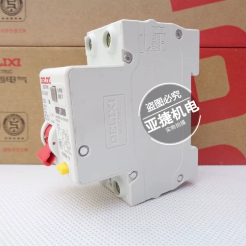 Автоматический выключатель Delixi 220 В с защитой от утечки DZ47SLES 2P C10 C20 C32 C40 C63 30MA