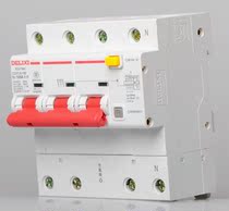 Delixi leakage protection circuit breaker DZ47LE 3P N 100A three-phase four-wire open with leakage protection