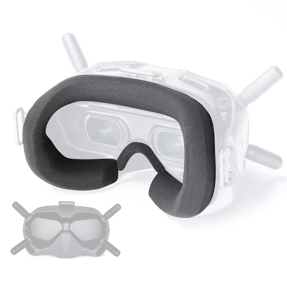 Large territory DJI FPV crossing machine flying glasses V2 Mian mask (sponge) Anti-leakage light drone accessories