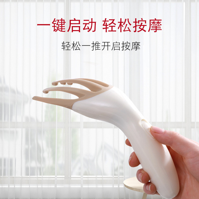 Electric head massager 5 claw scalp massage paw therapeutic artifacts housemassage comb through contact tools