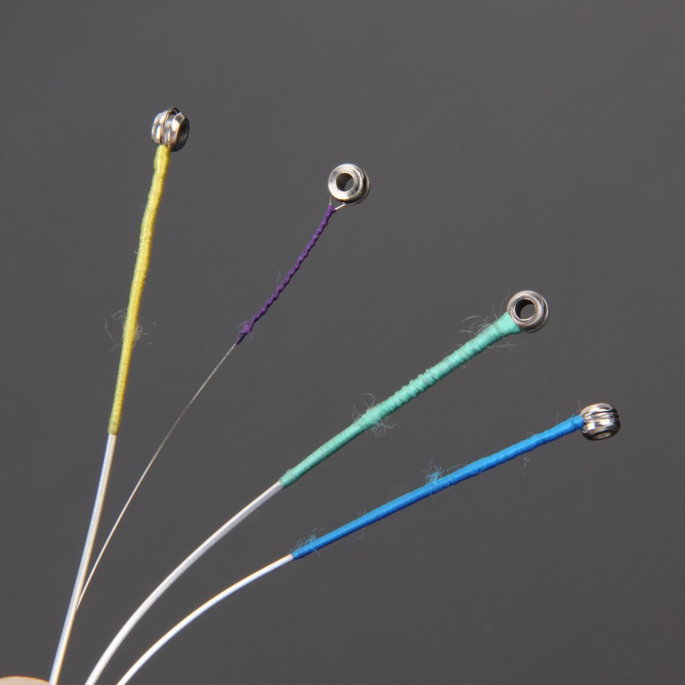 Đàn violin cao cấp 4/4 màu nhung nhung dây hợp kim bạc Dây đàn violin phụ kiện nhạc cụ dây - Phụ kiện nhạc cụ Capo đàn guitar