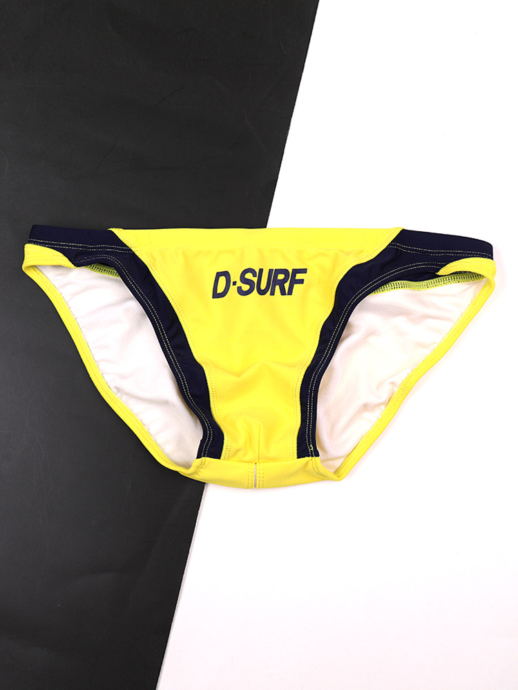 Swimming trunks men's sexy triangle low waist color beach swimming trunks water park water tide men's swimsuit