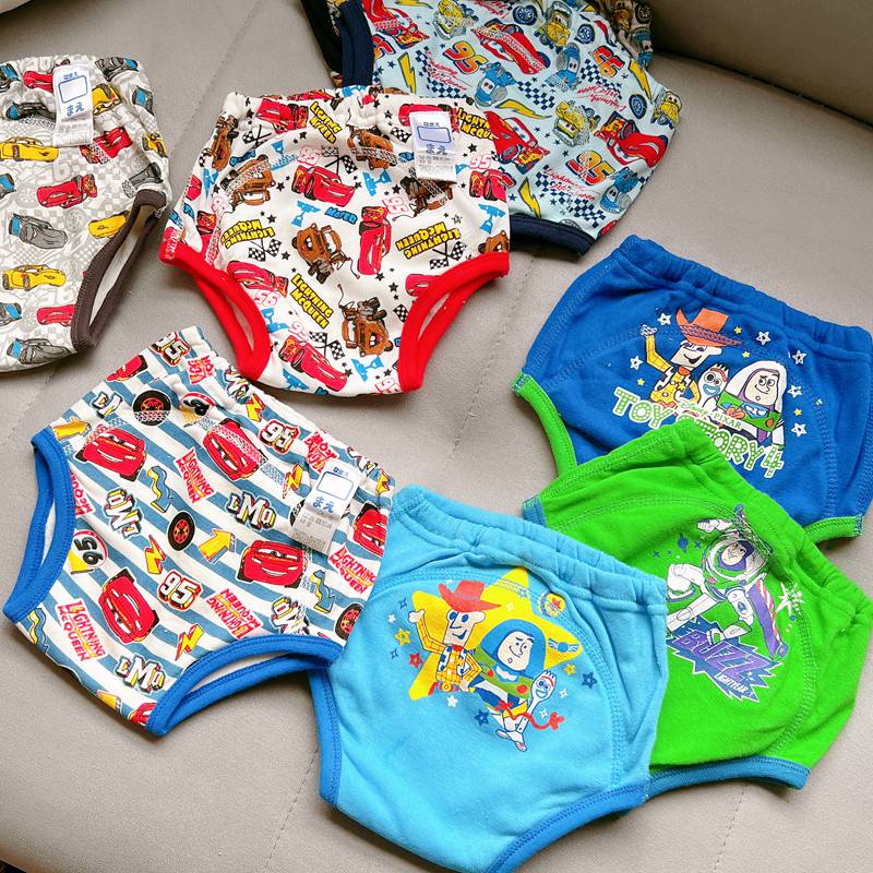 Day Single Boy 3 Layers Urinals Learning Underwear 80% Cotton towel material McQuimbas 90-100cm