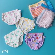 Domestic original packaging Pure cotton 100% cotton Girls childrens underwear Briefs 3 pieces 2 pieces 1 piece 90-130