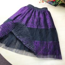 Bala 186577 girls spring and summer yarn pleated ladies dress 90 yards