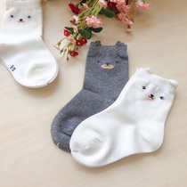 Spring and autumn children cartoon bear stockings head boneless 3-5 years old