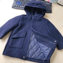 bala181897 children Boy woolen clip coat autumn winter coat 90-110cm