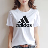 Adidas, летняя приталенная спортивная футболка для отдыха, короткий рукав