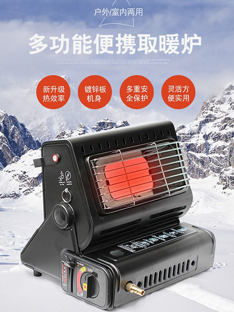 bếp du lịch Ngoài Trời Nóng Di Động Cắm Trại Làm Nóng Bếp Lều Cắm Trại Bình Gas Bếp Khí Hiện Vật Làm Nóng Bếp bếp ga du lịch hồng ngoại bếp ga du lịch gấp gọn 