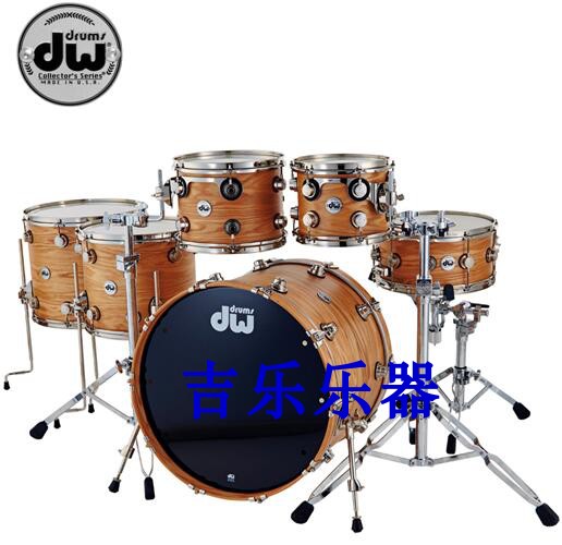American DW Collector Oak Drum Kit Jazz Drum 5 Drum Kit High Gloss Paint - Taobao