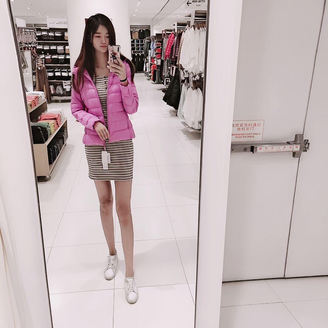 轻薄羽绒棉服,带你重新回到少女时代10