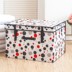 hộp nhựa inochi Mỹ phẩm không dệt quilt lưu trữ đồ dùng gia đình lưu trữ hộp hoàn thiện bao phủ vali lớn thêm lớn hộp đựng đũa Trang chủ