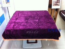 Mahjong machine cover cloth Corduroy dustproof cloth Mahjong machine accessories Piano red gold velvet cloth New silk tablecloth
