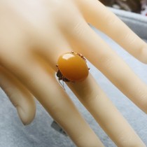 Yunnan natural A-quality yellow dragon jade ring. Special link for payment. Private auction is invalid.