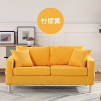 Simple sofa small apartment mini rental room Sofa small apartment rental room with simple modern clothing store