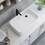 Балконный керамическая платформа на левой и правой боковой дренаж, промывая ремешок для одного бассейна, стиральный бассейн прачечной пруд